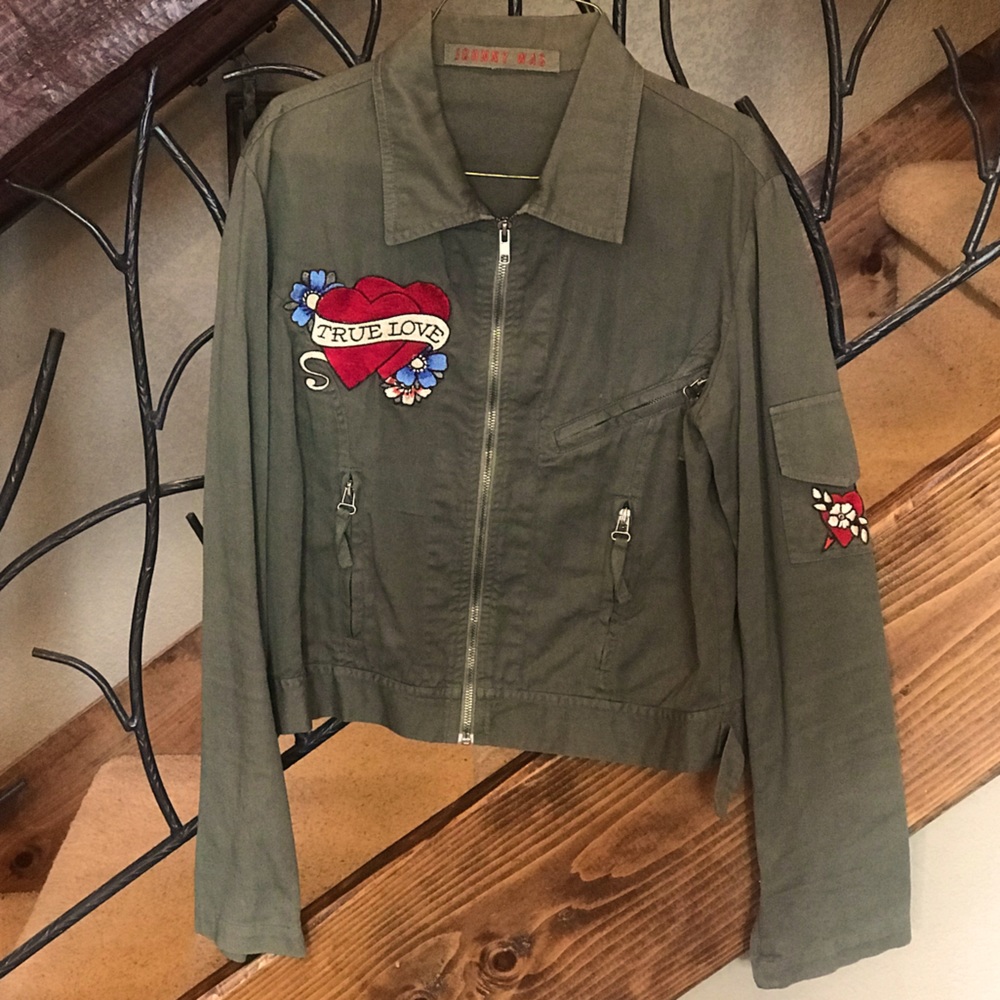 Johnny Was Embroidered True Love Jacket Small